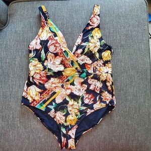 Jessica Allen Galleria underwire  Multicolor Sz 10 One-piece Swimsuit